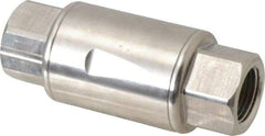 Legris - 3/8" Stainless Steel Check Valve - Unidirectional, FNPT x FNPT, 580 WOG - All Tool & Supply