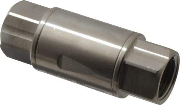 Legris - 1/2" Stainless Steel Check Valve - Unidirectional, FNPT x FNPT, 580 WOG - All Tool & Supply