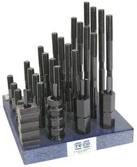 TE-CO - T-Nut & Stud Kits Stud Thread Sizes: M12x1.75 T-Slot Size (mm): 16.00 - All Tool & Supply