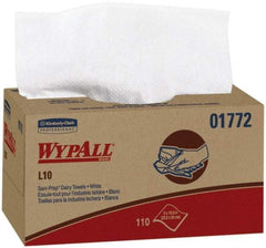 WypAll - Dry General Purpose Wipes - Pop-Up, 10-1/4" x 9" Sheet Size, White - All Tool & Supply