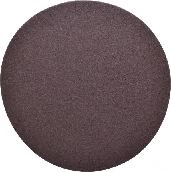 Norton - 6" Diam, 180 Grit Aluminum Oxide Adhesive PSA Disc - Fine Grade, Brown, X Weighted Backing, Flexible - All Tool & Supply