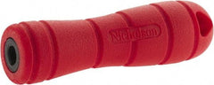 Nicholson - 4-1/8" Long, Screw On, Plastic File Handle - For Use with 6, 8 & 10" Files - All Tool & Supply