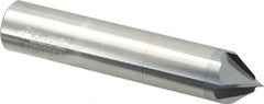 Accupro - 3/4" Diam 4 Flute Single End Solid Carbide Chamfer Mill - All Tool & Supply