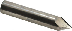 Accupro - 3/4" Diam 2 Flute Single End Solid Carbide Chamfer Mill - All Tool & Supply