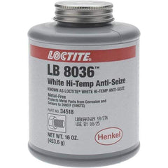 Loctite - 16 oz Brush Top High Temperature Anti-Seize Lubricant - Graphite, 2,000°F - All Tool & Supply