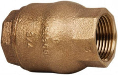 NIBCO - 3/4" Bronze Check Valve - Inline, FNPT x FNPT, 250 WOG - All Tool & Supply