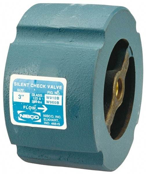 NIBCO - 6" Cast Iron Check Valve - Wafer, 200 WOG - All Tool & Supply