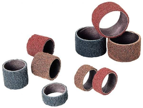 Standard Abrasives - Aluminum Oxide Nonwoven Spiral Band - 1" Diam x 1" Wide, Medium Grade - All Tool & Supply