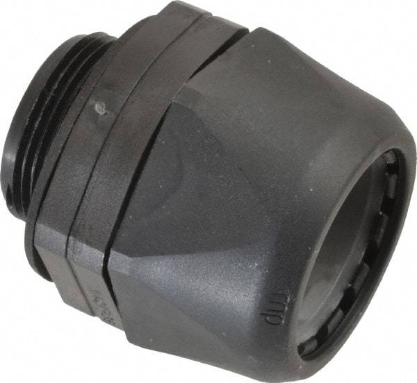 Murrplastik - 1-1/4" Trade, Nylon Compression Straight Liquidtight Conduit Connector - Noninsulated - All Tool & Supply