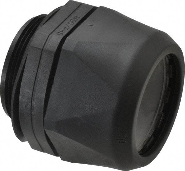 Murrplastik - 2" Trade, Nylon Compression Straight Liquidtight Conduit Connector - Noninsulated - All Tool & Supply