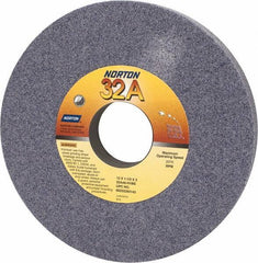 Norton - 12" Diam x 3" Hole x 1-1/2" Thick, H Hardness, 46 Grit Surface Grinding Wheel - Aluminum Oxide, Type 1, Coarse Grade, 2,070 Max RPM, Vitrified Bond, No Recess - All Tool & Supply