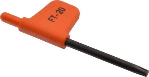 Kennametal - T20 Torx Drive, Flag Handle Driver for Indexable End Mills - Compatible with Insert Screws - All Tool & Supply