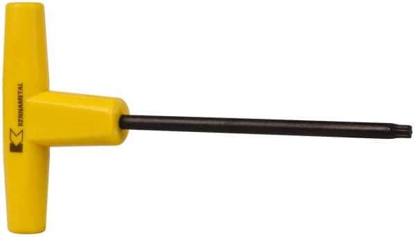 Kennametal - T25 Torx Drive, T Handle Driver for Indexable Slotting Cutter - Compatible with Cartridge Screws - All Tool & Supply