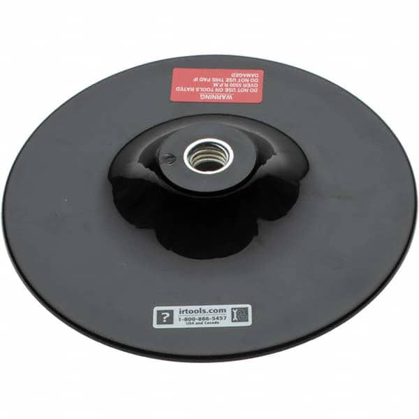 Ingersoll-Rand - Disc Backing Pads Backing Pad Type: Replacement Pad Pad Diameter (Inch): 7 - All Tool & Supply