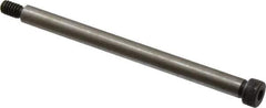 Value Collection - 5/16" Shoulder Diam x 4" Shoulder Length, 1/4-20 UNC, Hex Socket Shoulder Screw - 4140 Alloy Steel, Uncoated, 7/32" Head Height x 7/16" Head Diam - All Tool & Supply