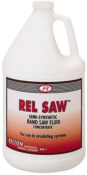 Relton - Rel Saw, 1 Gal Bottle Sawing Fluid - Semisynthetic, For Cleaning - All Tool & Supply