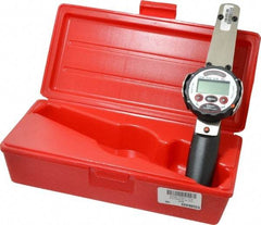 Proto - 3/8" Drive Electronic Digital Torque Wrench - 2.1 Ft/Lb to 28 N/m Torque, 10-5/8" OAL, 0.01 N/m Graduation, Fixed Head - All Tool & Supply