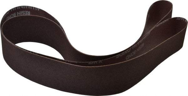 Norton - 2" Wide x 72" OAL, 100 Grit, Aluminum Oxide Abrasive Belt - Aluminum Oxide, Fine, Coated, X Weighted Cloth Backing, Series R228 - All Tool & Supply