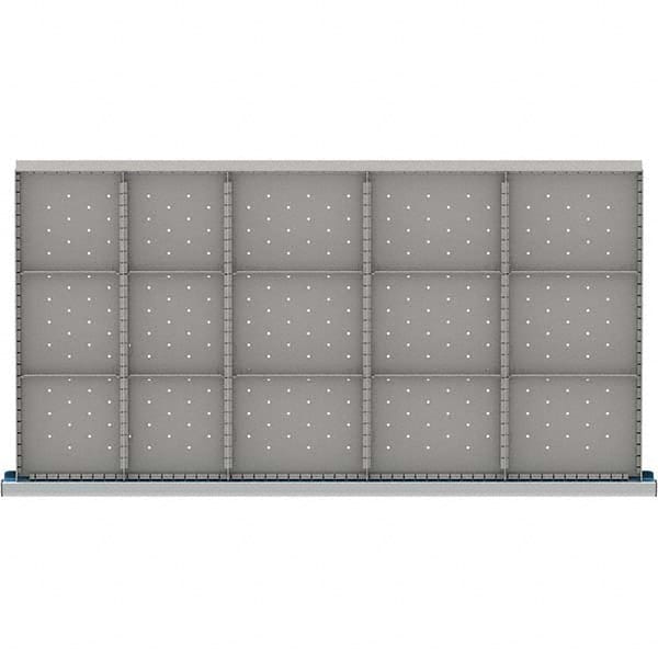 LISTA - 15-Compartment Drawer Divider Layout for 3.15" High Drawers - All Tool & Supply