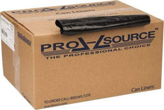 PRO-SOURCE - 2 mil Thick, Heavy-Duty Trash Bags - 43" Wide x 47" High, Black - All Tool & Supply