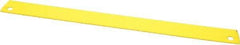 Starrett - 12" Long, 10 Teeth per Inch, Bi-Metal Power Hacksaw Blade - Toothed Edge, 1-1/8" Wide x 0.05" Thick - All Tool & Supply