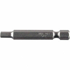 Wiha - 1/8" Power Bit - 1/4" Drive, 2" OAL - All Tool & Supply