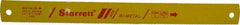 Starrett - 14" Long, 10 Teeth per Inch, Bi-Metal Power Hacksaw Blade - Toothed Edge, 1-3/8" Wide x 0.062" Thick - All Tool & Supply