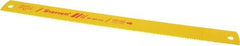 Starrett - 18" Long, 6 Teeth per Inch, Bi-Metal Power Hacksaw Blade - Toothed Edge, 1-5/8" Wide x 0.075" Thick - All Tool & Supply