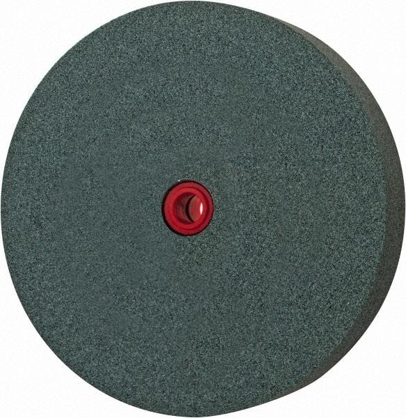 Norton - 60 Grit Silicon Carbide Bench & Pedestal Grinding Wheel - 10" Diam x 1-1/4" Hole x 1-1/2" Thick, 2485 Max RPM, I Hardness, Medium Grade , Vitrified Bond - All Tool & Supply