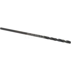 #15 2-3/16″ Flute Length 135° High Speed Steel Aircraft Extension Drill Oxide Finish, 0.18″ Diam Straight-Cylindrical Shank, Split Point, Self-Centering