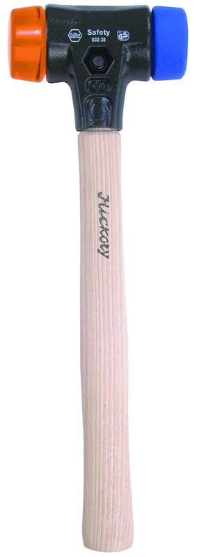 Hammer with Face - 1.4 lb; Hickory Handle; 1-1/2'' Head Diameter - All Tool & Supply