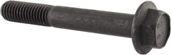 Value Collection - M10x1.50 Metric Coarse, 70mm Length Under Head, Hex Drive Flange Bolt - 35mm Thread Length, Grade 10.9 Alloy Steel, Smooth Flange, Phosphate & Oil Finish - All Tool & Supply