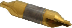 Hertel - #8 Plain Cut 60° Incl Angle Solid Carbide Combo Drill & Countersink - All Tool & Supply