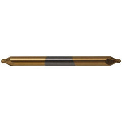 Hertel - #8 Plain Cut 60° Incl Angle Solid Carbide Combo Drill & Countersink - All Tool & Supply