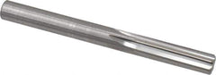 Hertel - 5/16" Solid Carbide 6 Flute Chucking Reamer - Straight Flute, 5/16" Straight Shank, 1-1/8" Flute Length, 3-1/4" OAL - All Tool & Supply