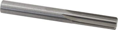 Hertel - Letter Z Solid Carbide 6 Flute Chucking Reamer - Straight Flute, 0.413" Straight Shank, 1-1/4" Flute Length, 3-1/2" OAL - All Tool & Supply