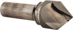 Hertel - 1-1/4" Head Diam, 3/4" Shank Diam, 1 Flute 90° Solid Carbide Countersink - All Tool & Supply