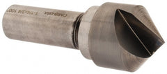 Hertel - 1-1/4" Head Diam, 3/4" Shank Diam, 1 Flute 100° Solid Carbide Countersink - All Tool & Supply