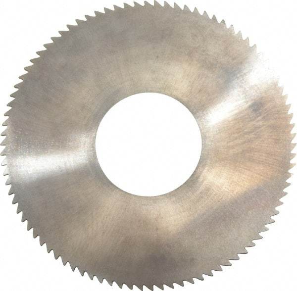 Made in USA - 1-3/4" Diam x 0.032" Blade Thickness x 5/8" Arbor Hole Diam, 90 Tooth Slitting and Slotting Saw - Arbor Connection, Solid Carbide, Concave Ground - All Tool & Supply