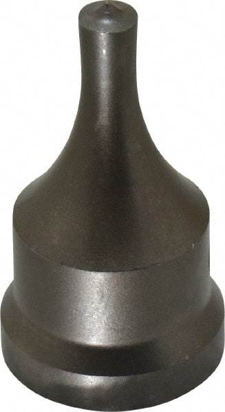 Cleveland Steel Tool - 5/16 Inch Diameter Round Ironworker Punch - 1-1/16 Inch Body Diameter, 1-7/32 Inch Head Diameter, 2-1/8 Inch Overall Length - All Tool & Supply