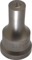 Cleveland Steel Tool - 5/8 Inch Diameter Round Ironworker Punch - 1-1/16 Inch Body Diameter, 1-7/32 Inch Head Diameter, 2-1/8 Inch Overall Length - All Tool & Supply