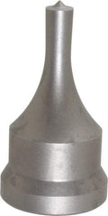 Cleveland Steel Tool - 5/16 Inch Diameter Round Ironworker Punch - 1-1/16 Inch Body Diameter, 1.24 Inch Head Diameter, 2-3/16 Inch Overall Length - All Tool & Supply