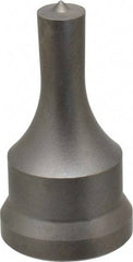 Cleveland Steel Tool - 7/16 Inch Diameter Round Ironworker Punch - 1-1/16 Inch Body Diameter, 1.24 Inch Head Diameter, 2-3/16 Inch Overall Length - All Tool & Supply