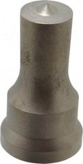 Cleveland Steel Tool - 3/4 Inch Diameter Round Ironworker Punch - 1-1/16 Inch Body Diameter, 1.24 Inch Head Diameter, 2-3/16 Inch Overall Length - All Tool & Supply