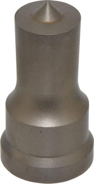 Cleveland Steel Tool - 15/16 Inch Diameter Round Ironworker Punch - 1-7/32 Inch Body Diameter, 1-3/8 Inch Head Diameter, 2-3/8 Inch Overall Length - All Tool & Supply