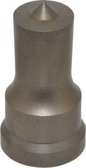 Cleveland Steel Tool - 15/16 Inch Diameter Round Ironworker Punch - 1-7/32 Inch Body Diameter, 1-3/8 Inch Head Diameter, 2-3/8 Inch Overall Length - All Tool & Supply