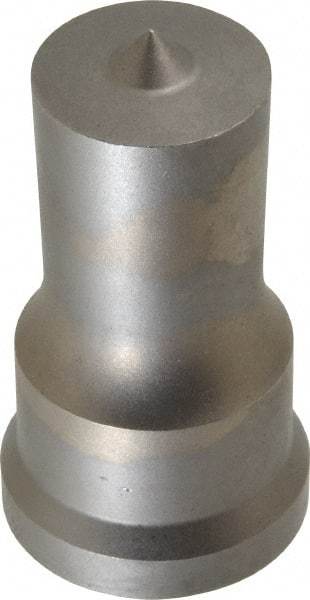 Cleveland Steel Tool - 1 Inch Diameter Round Ironworker Punch - 1-7/32 Inch Body Diameter, 1-3/8 Inch Head Diameter, 2-3/8 Inch Overall Length - All Tool & Supply