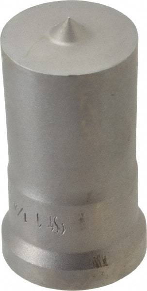 Cleveland Steel Tool - 1-1/4 Inch Diameter Round Ironworker Punch - 1-7/32 Inch Body Diameter, 1-3/8 Inch Head Diameter, 2-3/8 Inch Overall Length - All Tool & Supply