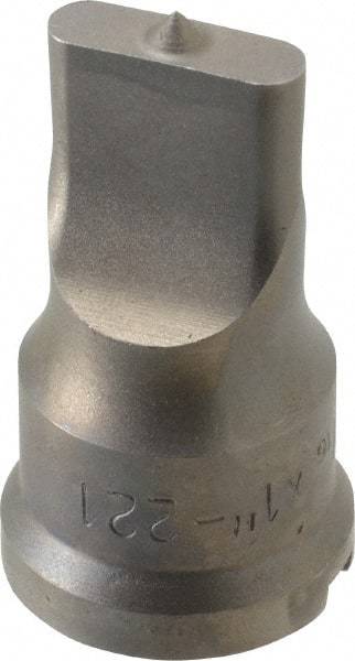 Cleveland Steel Tool - 5/16 Inch Wide Oblong Ironworker Punch - 1-7/32 Inch Body Diameter, 1-3/8 Inch Head Diameter, 2-3/8 Inch Overall Length - All Tool & Supply