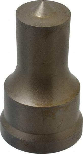 Cleveland Steel Tool - 1-1/16 Inch Diameter Round Ironworker Punch - 1-17/32 Inch Body Diameter, 1-11/16 Inch Head Diameter, 2-11/16 Inch Overall Length - All Tool & Supply